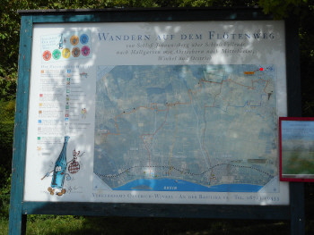 Gebietskarte Oestrich-Winkel Standort  Roter Punkt